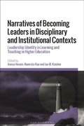 Cover: Narratives of Becoming Leaders in Disciplinary and Institutional Contexts - Bloomsbury Academic