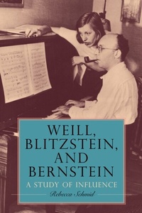 Enlarge image Cover: Weill, Blitzstein, and Bernstein - De Gruyter
