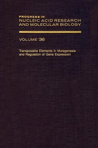 Enlarge image Cover: Progress in Nucleic Acid Research and Molecular Biology - Academic Press