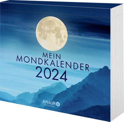 Abbildung von: Mein Mondkalender 2024 - Knaur MensSana Kalender