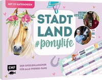 Abbildung von: Stadt, Land, # ponylife - Der Spieleklassiker für alle Pferde-Fans - Edition Michael Fischer / EMF Verlag