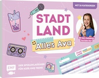 Abbildung von: Stadt, Land, Alles Ava - Der Spieleklassiker für Kids und Teens - Edition Michael Fischer / EMF Verlag
