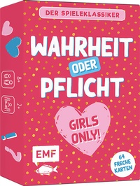 Abbildung von: Kartenspiel: Wahrheit oder Pflicht - Girls Only! - Edition Michael Fischer / EMF Verlag