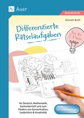 Cover: Differenzierte R&auml;tselaufgaben f&uuml;r die 2. Klasse - Auer Verlag in der AAP Lehrerwelt GmbH