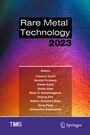 Cover: Rare Metal Technology 2023 - Springer