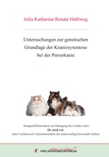 Bild: Untersuchungen zur genetischen Grundlage der Kraniosynostose bei der Perserkatze - VVB Laufersweiler Verlag