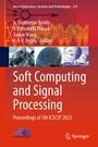 Cover: Soft Computing and Signal Processing - Springer