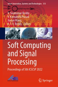 Enlarge image Cover: Soft Computing and Signal Processing - Springer