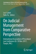 Abbildung von: On Judicial Management from Comparative Perspective - Springer