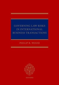 Enlarge image Cover: Governing Law Risks in International Business Transactions - Oxford University Press