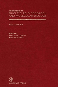 Enlarge image Cover: Progress in Nucleic Acid Research and Molecular Biology - Academic Press