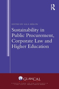 Abbildung von: Sustainability in Public Procurement, Corporate Law and Higher Education - Routledge