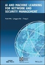 Cover: AI and Machine Learning for Network and Security Management - Wiley