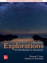 Enlarge image Cover: Explorations: Introduction to Astronomy ISE - McGraw-Hill Education