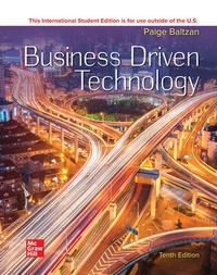 Enlarge image Cover: Business Driven Technology ISE - McGraw-Hill Education