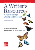 Cover: ISE A Writer's Resource (comb-version) Student Edition - McGraw-Hill Education