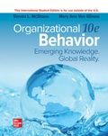 Cover: Organizational Behavior: Emerging Knowledge. Global Reality ISE - McGraw-Hill Education