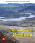 Cover: Environmental Geology ISE - McGraw-Hill Education