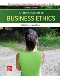 Enlarge image Cover: An Introduction to Business Ethics ISE - McGraw-Hill Education