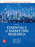 Cover: Essentials of Marketing Research ISE - McGraw-Hill Education