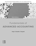 Cover: Fundamentals of Advanced Accounting ISE - McGraw-Hill Education