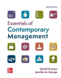 Enlarge image Cover: Essentials of Contemporary Management ISE - McGraw-Hill Education