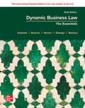 Cover: Dynamic Business Law: The Essentials ISE - McGraw-Hill Education