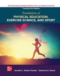 Enlarge image Cover: Foundations of Physical Education Exercise Science and Sport ISE - McGraw-Hill Education