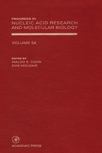 Enlarge image Cover: Progress in Nucleic Acid Research and Molecular Biology - Academic Press