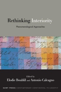 Enlarge image Cover: Rethinking Interiority - State University of New York Press