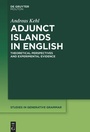 Cover: Adjunct Islands in English - De Gruyter Mouton