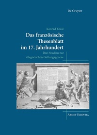Abbildung von: Das französische Thesenblatt im 17. Jahrhundert - De Gruyter