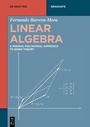 Cover: Linear Algebra - De Gruyter