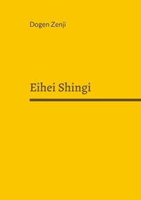 Abbildung von: Eihei Shingi - Angkor Verlag