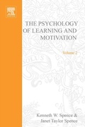Cover: Psychology of Learning and Motivation - Academic Press