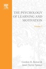 Cover: Psychology of Learning and Motivation - Academic Press