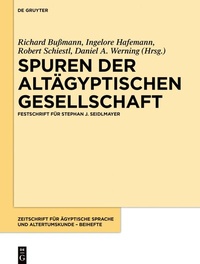 Abbildung von: Spuren der altägyptischen Gesellschaft - De Gruyter