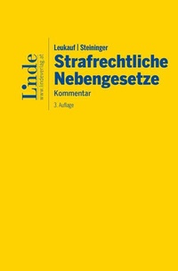 Abbildung von: Leukauf/Steininger Strafrechtliche Nebengesetze - Linde