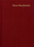Cover: Moses Mendelssohn: Gesammelte Schriften. Jubil&auml;umsausgabe / Band 5,3 a-b: Kommentar zu Band 5,1 - frommann-holzboog