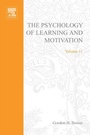Cover: Psychology of Learning and Motivation - Academic Press