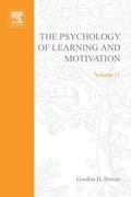 Cover: Psychology of Learning and Motivation - Academic Press