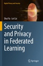 Cover: Security and Privacy in Federated Learning - Springer