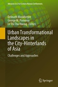 Cover: Urban Transformational Landscapes in the City-Hinterlands of Asia - Springer