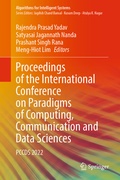 Cover: Proceedings of the International Conference on Paradigms of Computing, Communication and Data Sciences - Springer