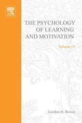Cover: Psychology of Learning and Motivation - Academic Press