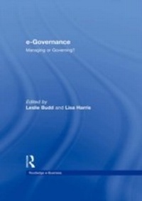 Enlarge image Cover: e-Governance - Routledge