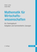 Cover: Mathematik f&uuml;r Wirtschaftswissenschaften - Hanser