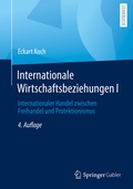 Cover: Internationale Wirtschaftsbeziehungen I - Springer Gabler