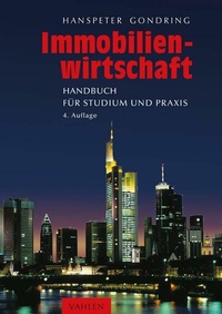 Abbildung von: Immobilienwirtschaft - Vahlen