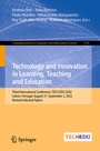 Cover: Technology and Innovation in Learning, Teaching and Education - Springer